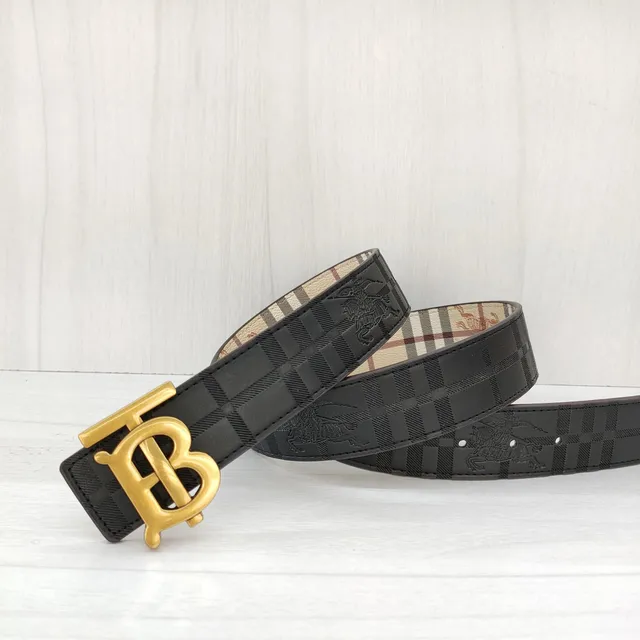 Burberry Monogram Check Belt
