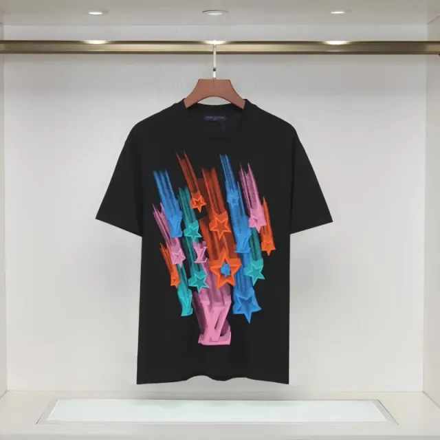 Louis Vuitton T-Shirt Multicolor Star Print