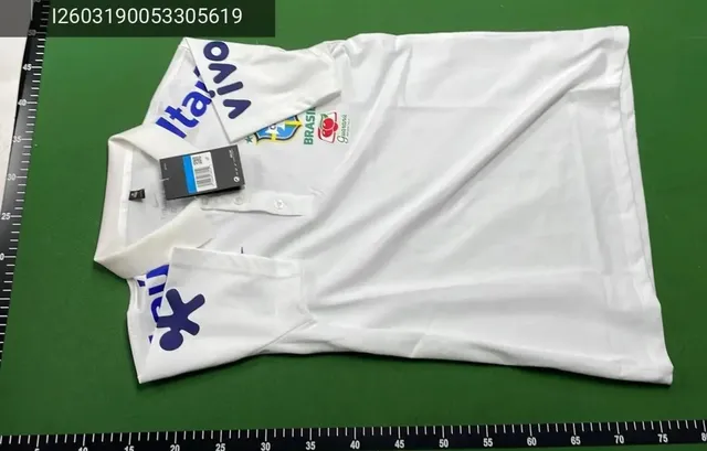 巴西白色短袖