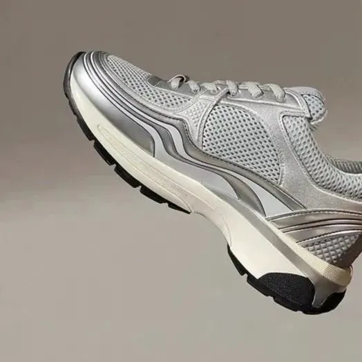 Balenciaga Triple S Silver Mesh