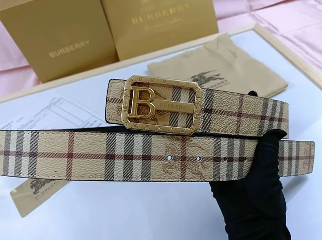 Burberry Classic Check Belt Vintage Check