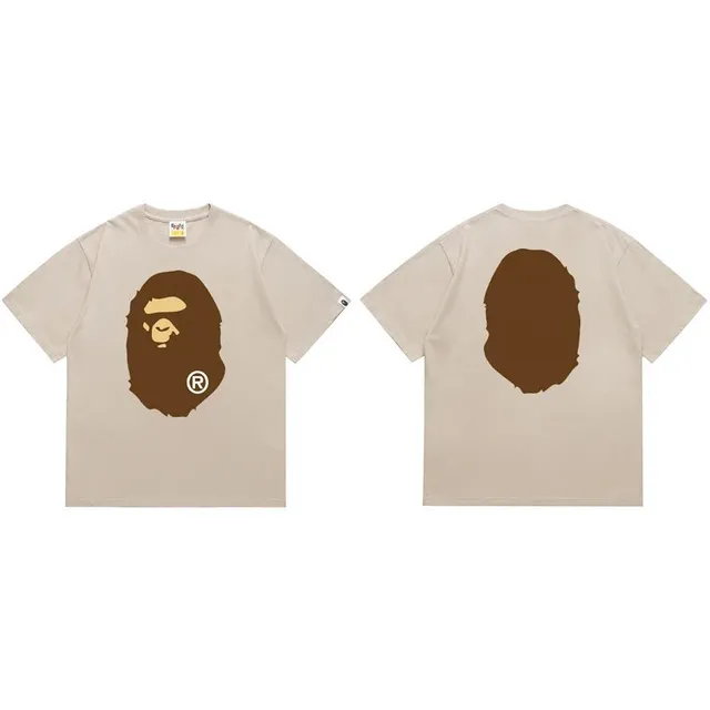 BAPE Shark Tee Ape Head Print
