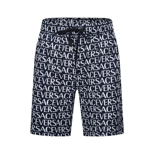 Versace Logo-Print Shorts