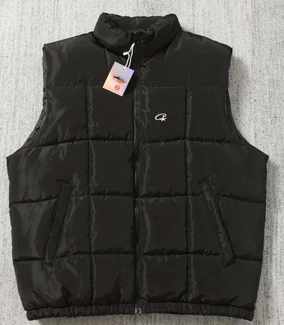 Chrome Hearts Puffer Vest Embroidered Logo