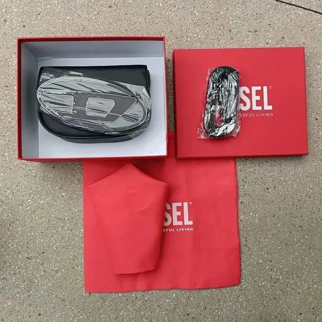 Diesel Wallet Logo Patch