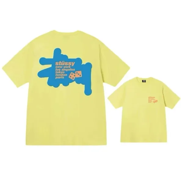 Stüssy Graphic T-Shirt City Logo Print