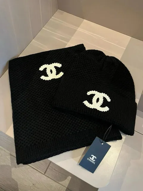 Chanel Knit Set CC Logo