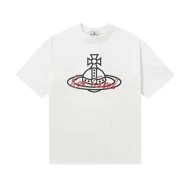 Vivienne Westwood Orb Logo Tee Red Script