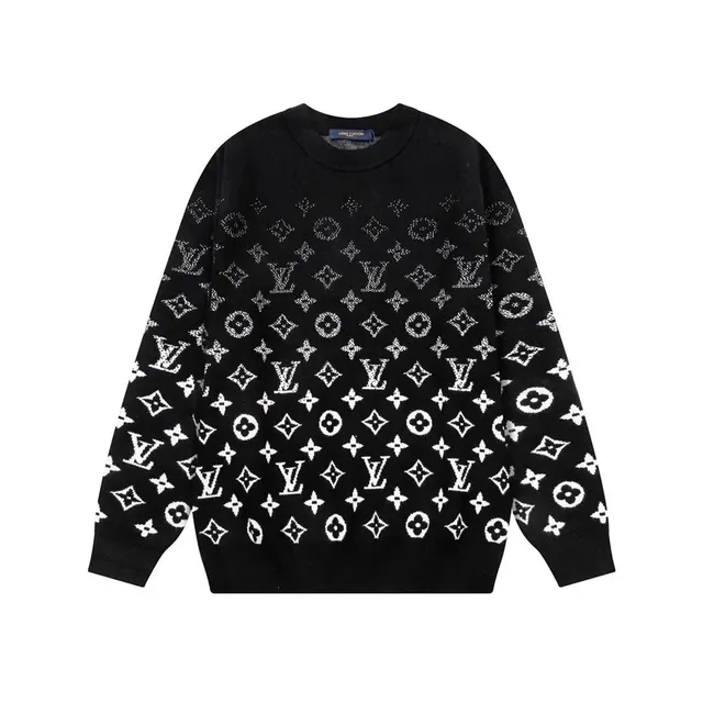 Louis Vuitton Monogram Knit Sweater All-Over Monogram