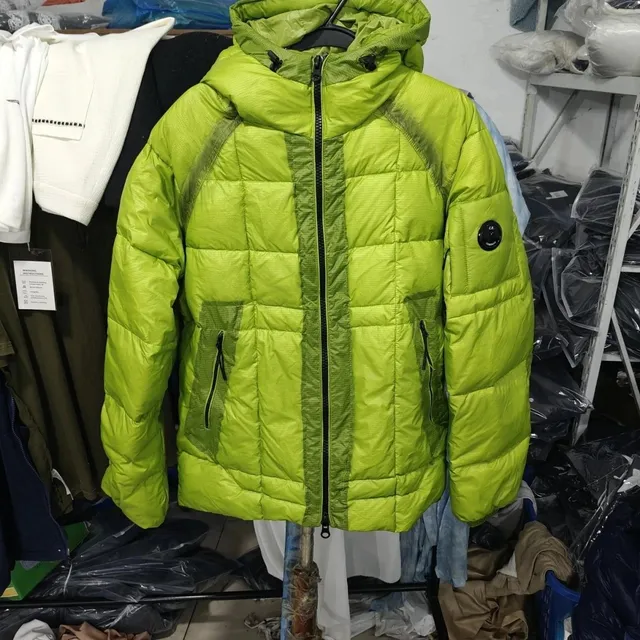 C.P. Company Goggle Jacket Lime Green