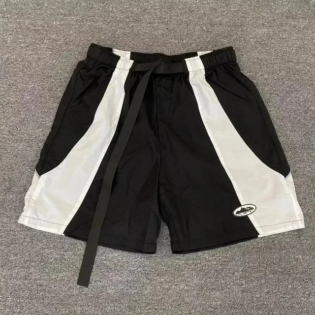 Off-White Track Shorts Diagonal Stripe