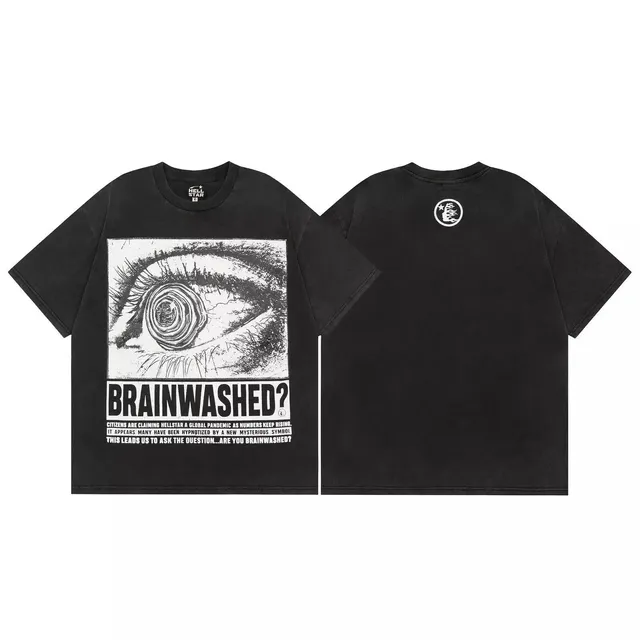 Hellstar Brainwashed Tee Eye Graphic Print
