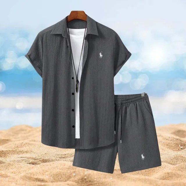 Polo Ralph Lauren Short-Sleeve Shirt & Shorts Set