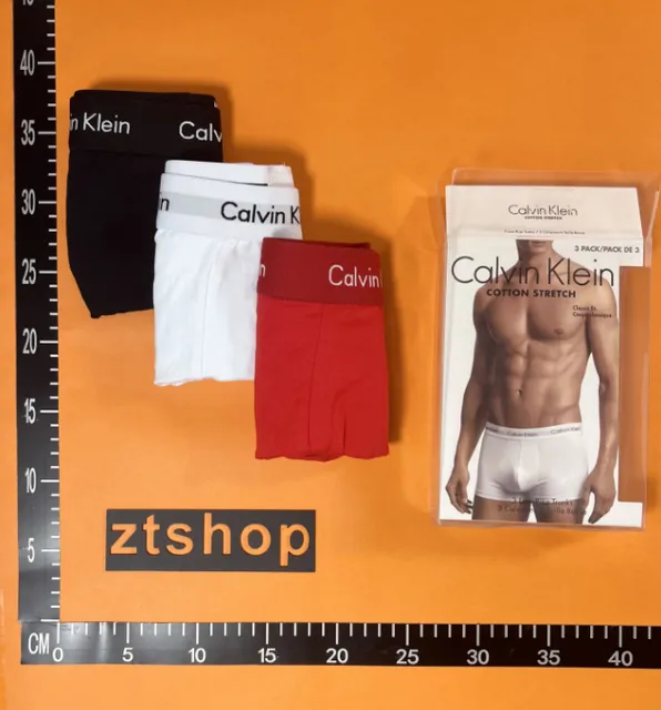 Calvin Klein Cotton Stretch Trunks 3-Pack