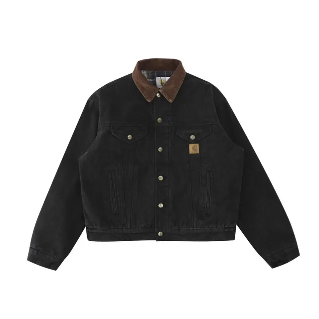 Carhartt Trucker Jacket Corduroy Collar