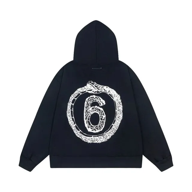 Maison Margiela Hooded Sweatshirt Ouroboros 6 Print