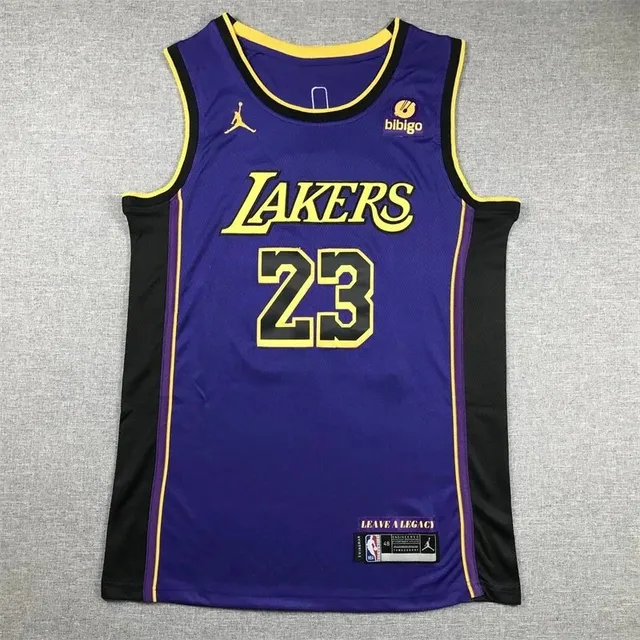 Jordan Lakers Swingman Jersey LeBron James #23
