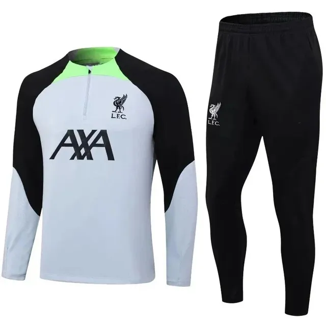Liverpool Training Set AXA Sponsorship