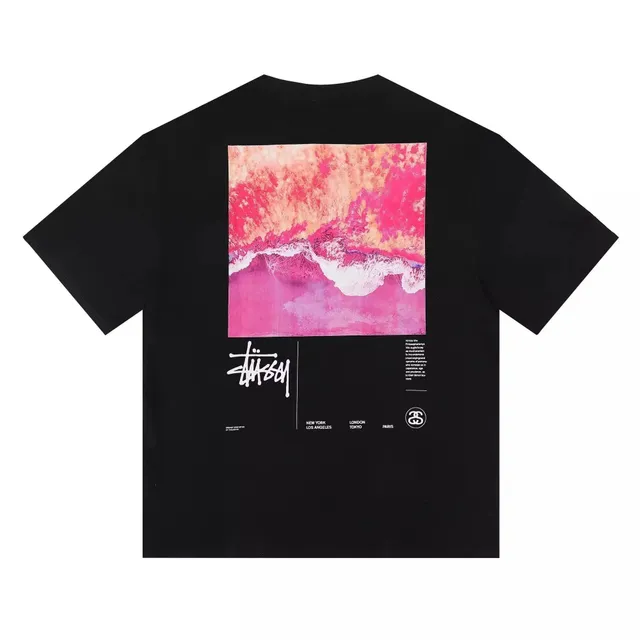 Stüssy Graphic Tee Ocean Print