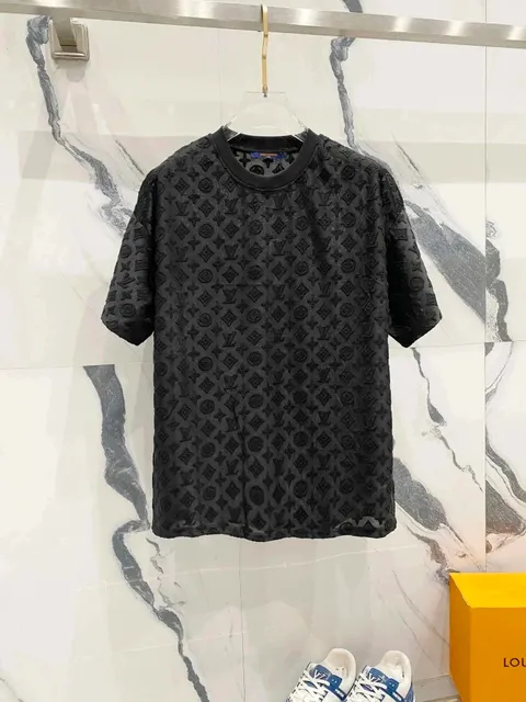 Louis Vuitton Monogram T-Shirt All-Over Embossed Monogram