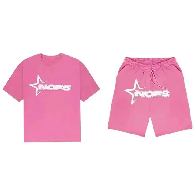 NOFS Star Logo Set Pink with White Logo