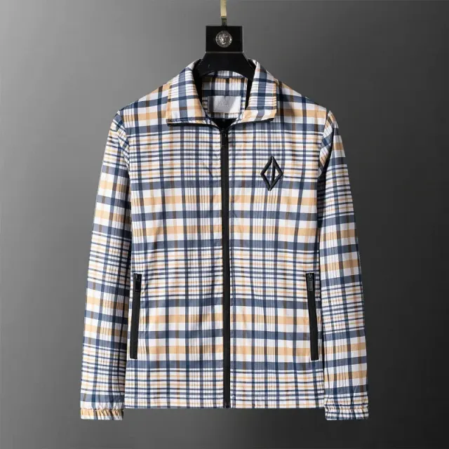 Dior Windbreaker Jacket Checkered