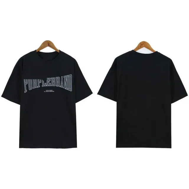 Purple Brand Graphic Tee Arch Logo