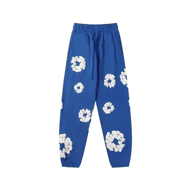 Joggers Floral Appliqué