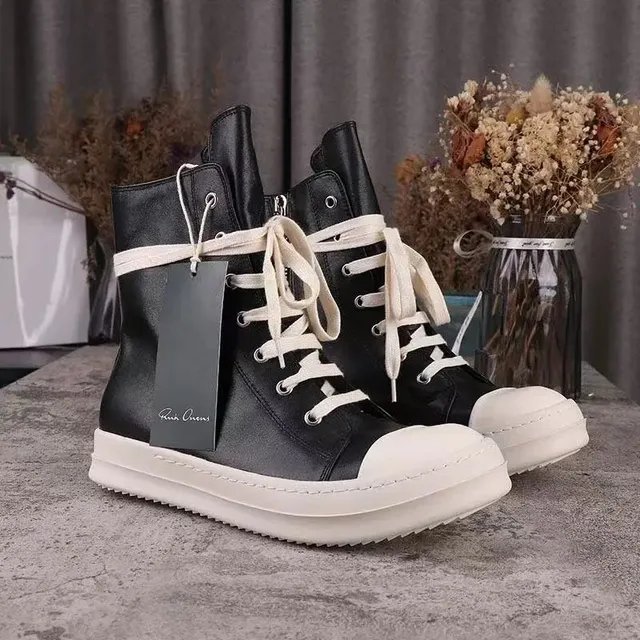 Rick Owens Sneaker Black and White