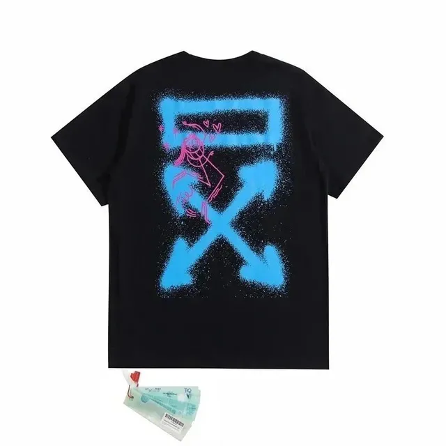Off-White Arrow Graphic Tee Spray Paint