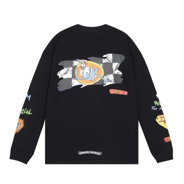 Chrome Hearts Long Sleeve Tee Link Graphic