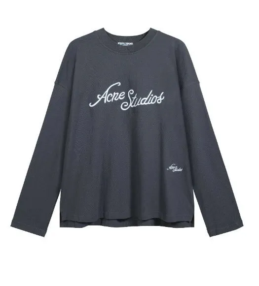 Acne Studios Long-Sleeve Crewneck Script Logo