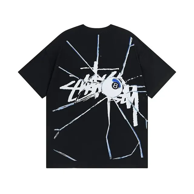 Stüssy Graphic Tee 8-Ball Shattered Glass