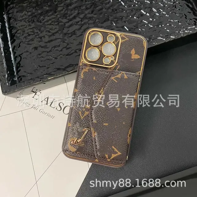 Louis Vuitton Phone Case with Cardholder Monogram Canvas