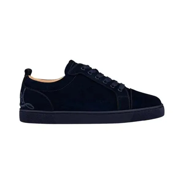 Christian Louboutin Louis Junior Navy Suede