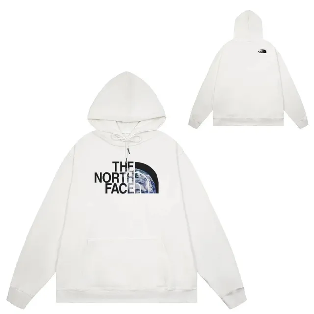 The North Face Hoodie Earth Logo