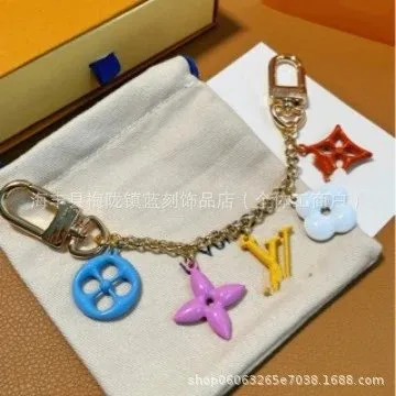 Louis Vuitton Charms Keychain Multi-Color Logo Charms