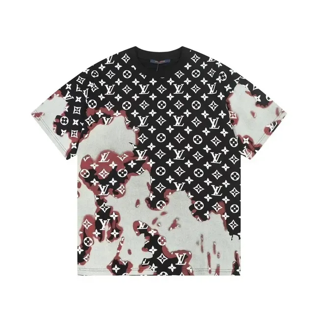 Louis Vuitton T-Shirt Monogram Camo Print
