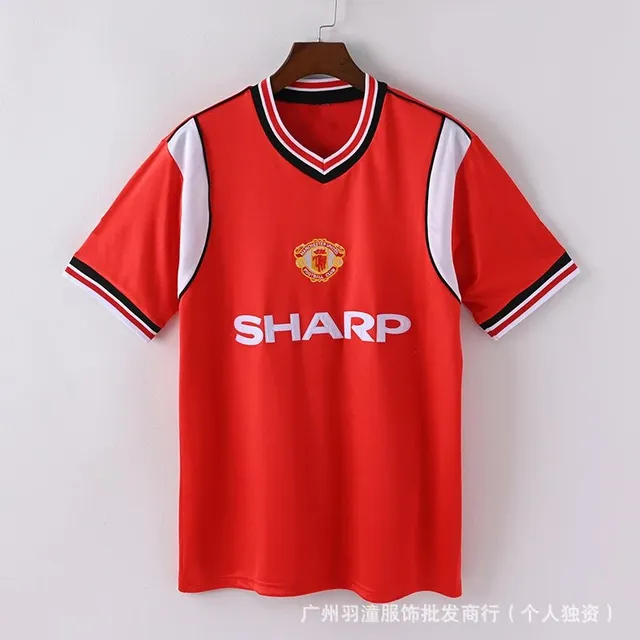 Manchester United Home Jersey Sharp Sponsor