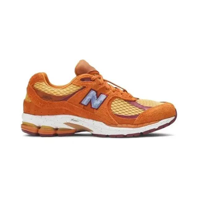 New Balance 2002R Orange Mesh Suede