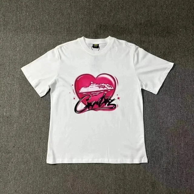 Corteiz Graphic T-Shirt Heart Cruise Ship Print