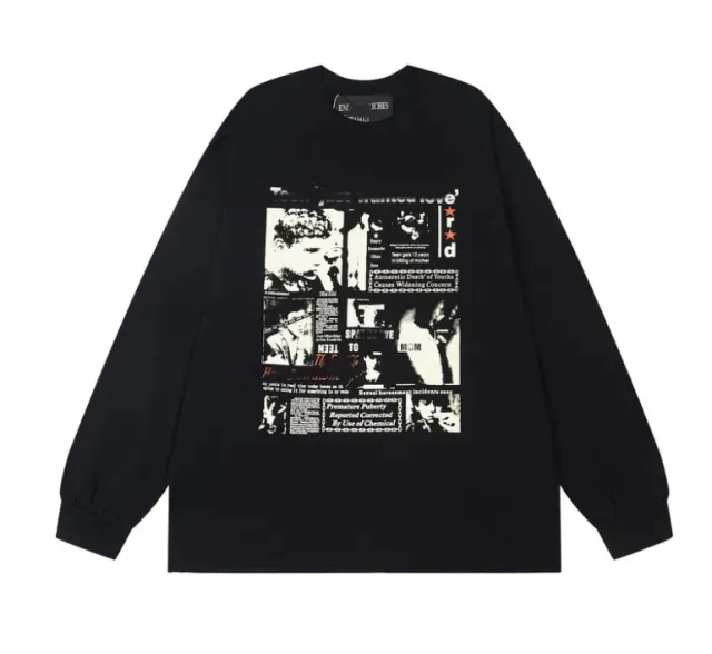 Er031 black long sleeve t