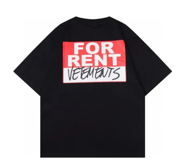 Vetements Graphic Tee For Rent