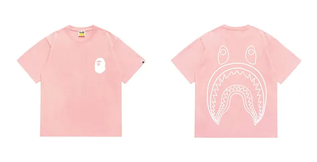 BAPE Shark Tee Outline Shark