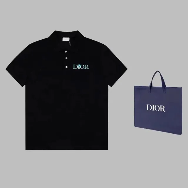 Dior Polo Shirt Embroidered Logo