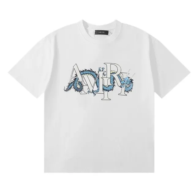 Amiri Graphic Tee Dragon Logo