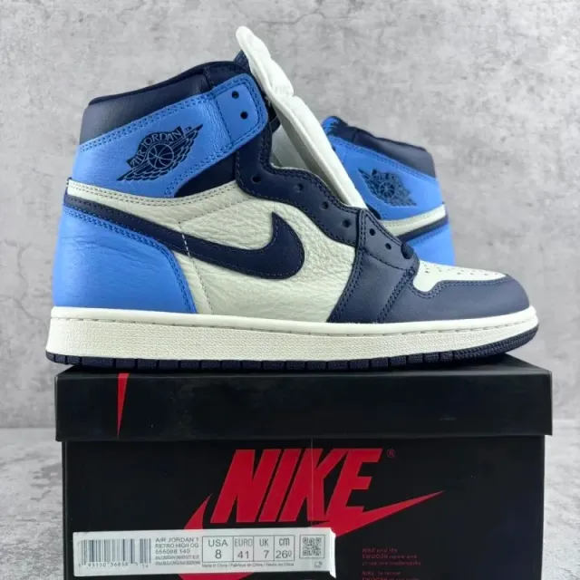 AJ1北卡蓝 555088-140