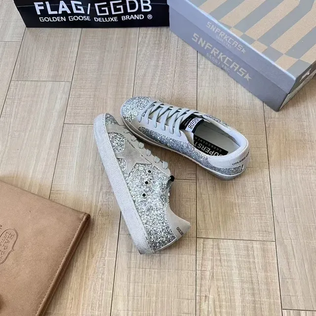 Golden Goose Superstar Glitter Star
