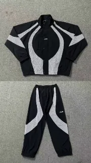 C.P. Company Goggle Track Suit Black Grey Panel
