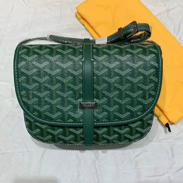 Goyard Saint Louis Green Chevron